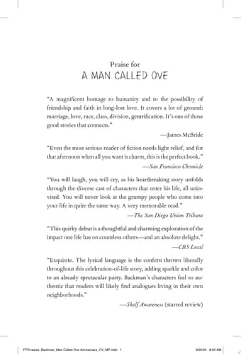 A Man Called Ove A Novel