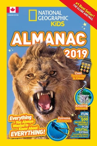 National Geographic Kids Almanac 2019, Canadian Edition