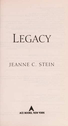 Legacy (Anna Strong Vampire Chronicles, Book 4)