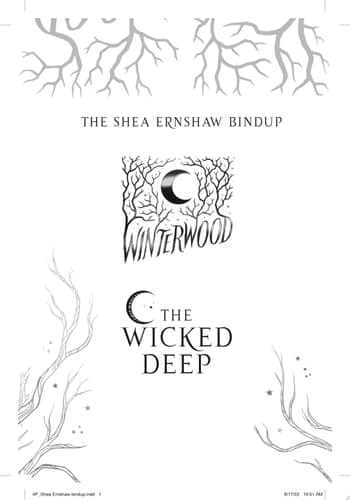 The Shea Ernshaw Bindup The Wicked Deep; Winterwood