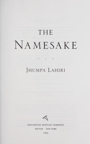 The Namesake