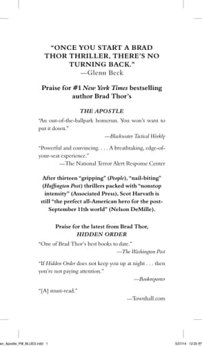 The Apostle: A Thriller (8) (The Scot Harvath Series)