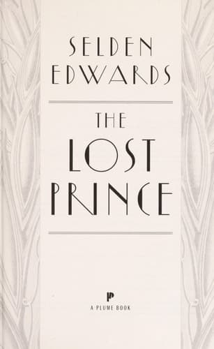 The Lost Prince A Novel