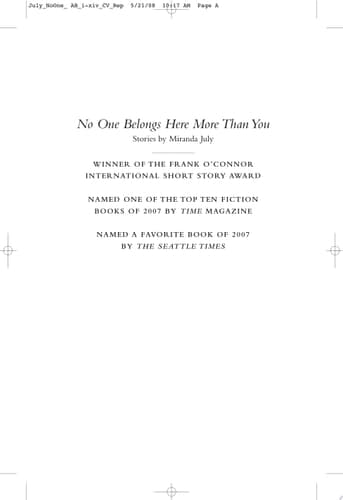 No One Belongs Here More Than You Stories