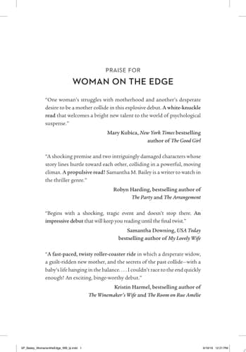 Woman on the Edge