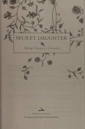 Secret Daughter A Novel